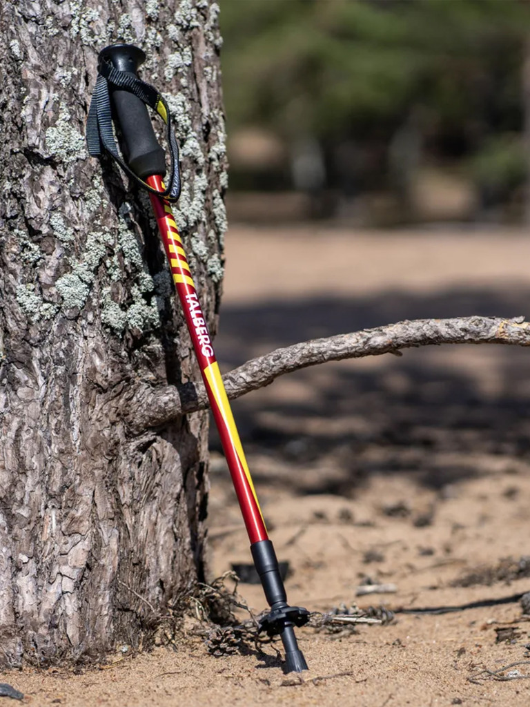 Палки для трекинга Talberg CLASSIC POLE, 66-135 см, 2 шт, цвет: красный