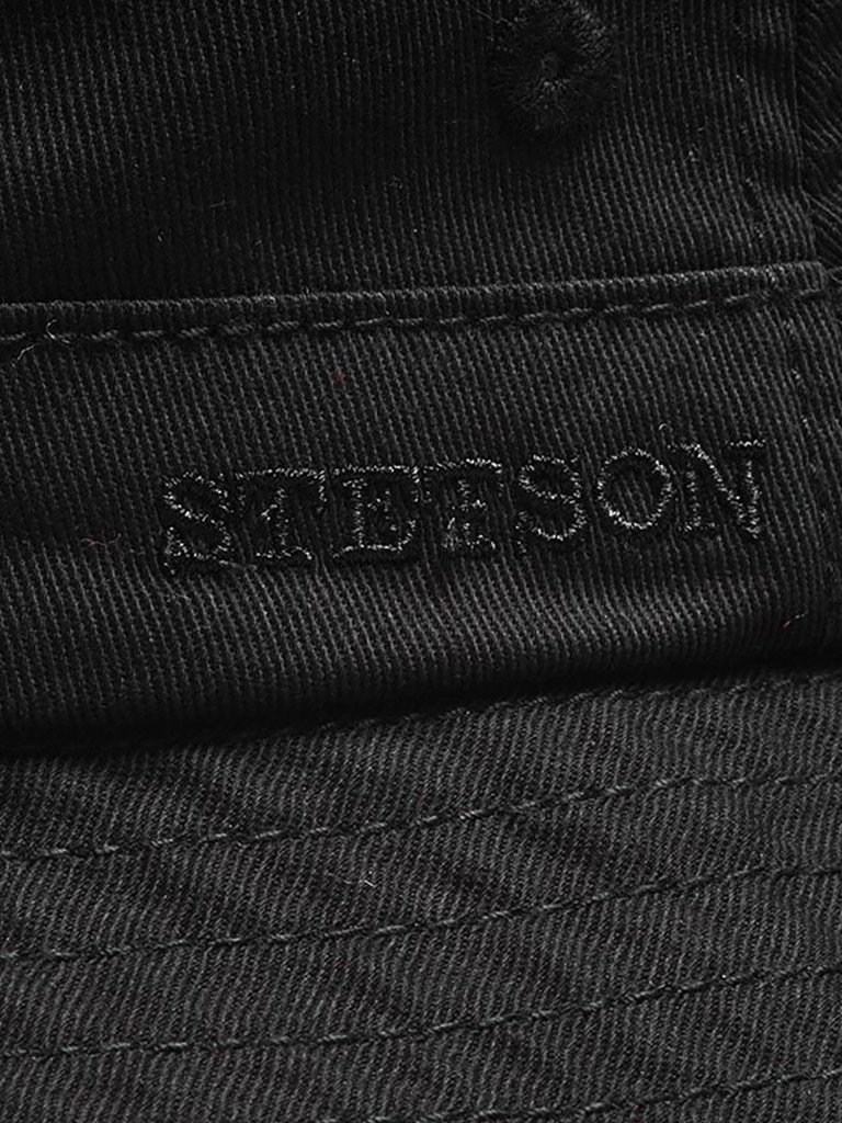Панама STETSON 1811110 BUCKET COTTON TWILL (черный)