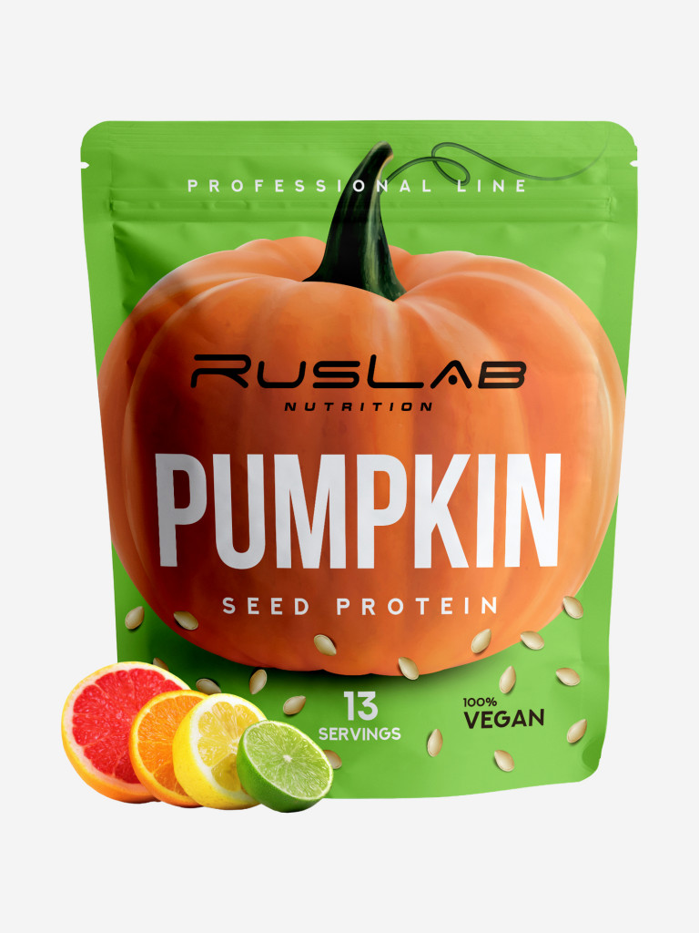 Тыквенный протеин RusLab PUMPKIN цитрусовый микс