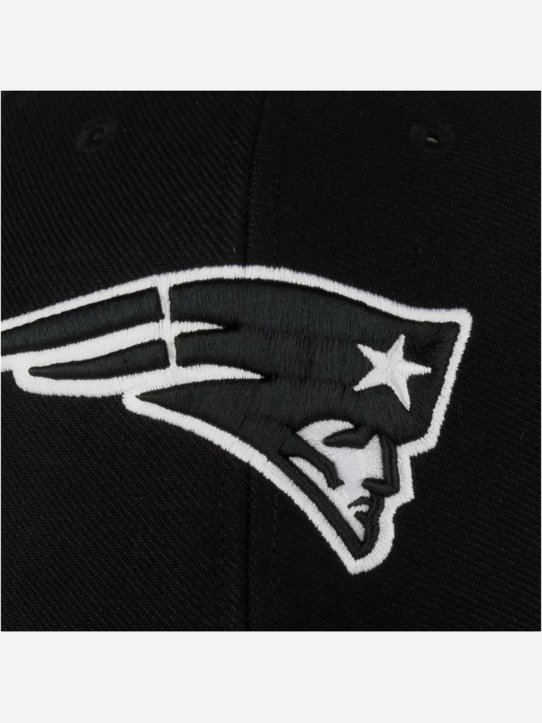 Бейсболка 47 BRAND F-MVP19WBV-BKW New England Patriots NFL (черный)