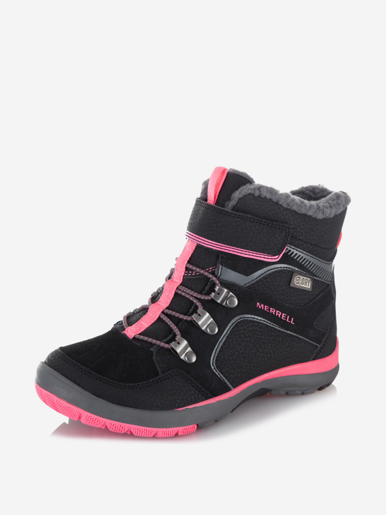 Ботинки утепленные для девочек Merrell M-Moab Fst Polar Mid A/C Wtrpf