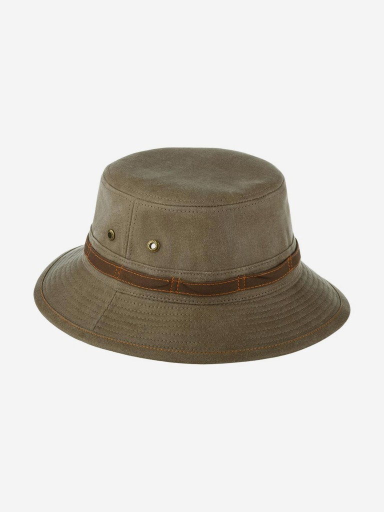Панама STETSON 1891106 BUCKET CO/PES (коричневый)