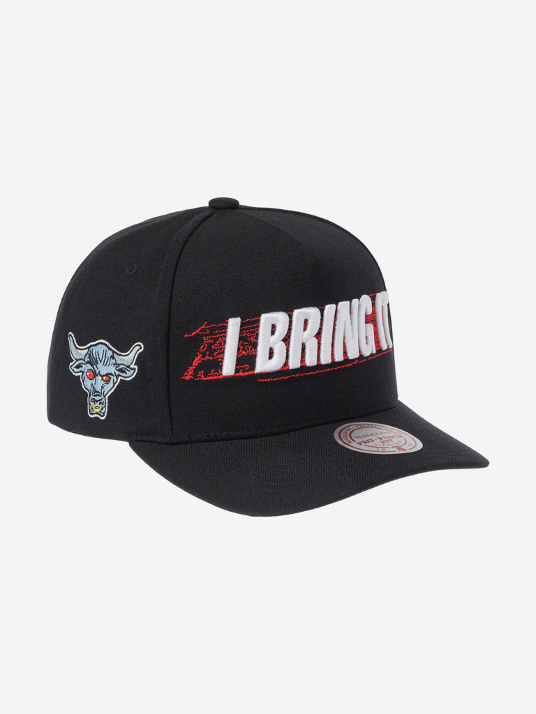 Бейсболка MITCHELL NESS HP13230-TTTBLCK Bring it WWE