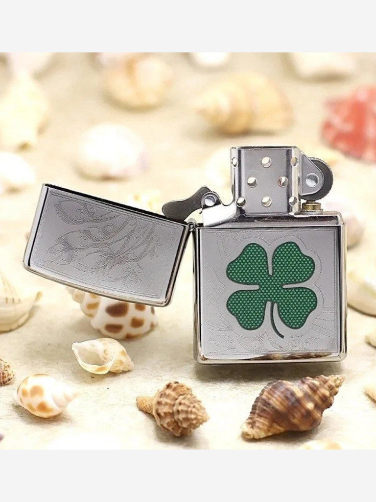 Зажигалка бензиновая ZIPPO 24699 Clover