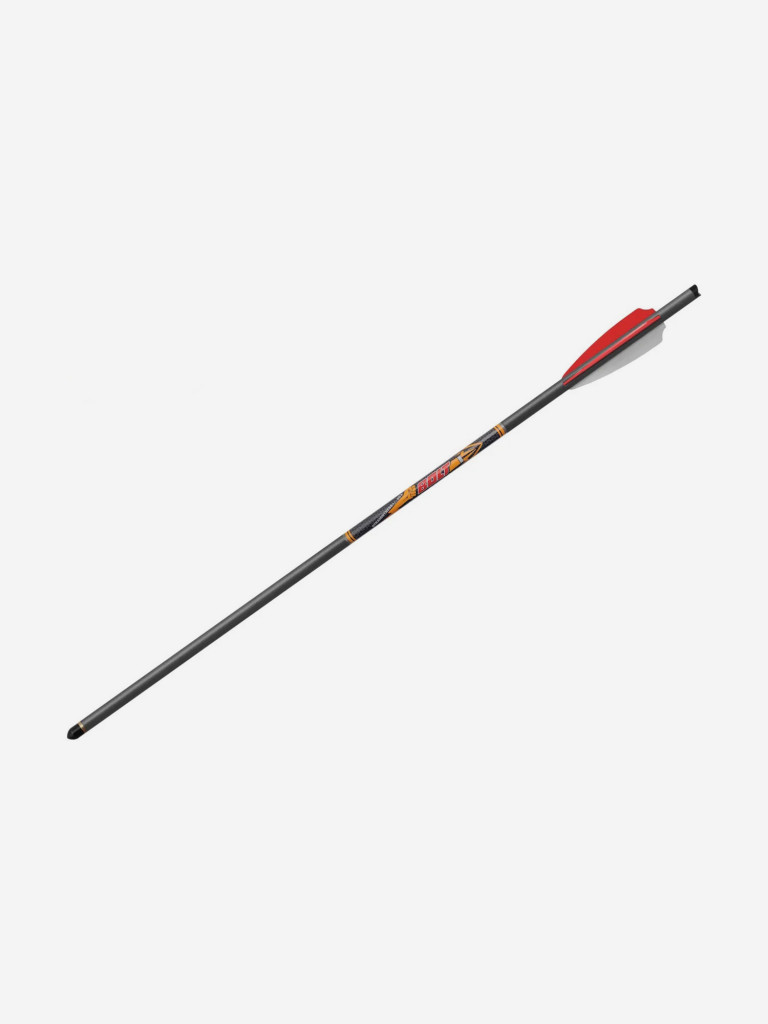 Стрела арбалетная карбоновая Centershot Bolt 20", оперение Q2i Fusion X-2 3", латунный инсерт