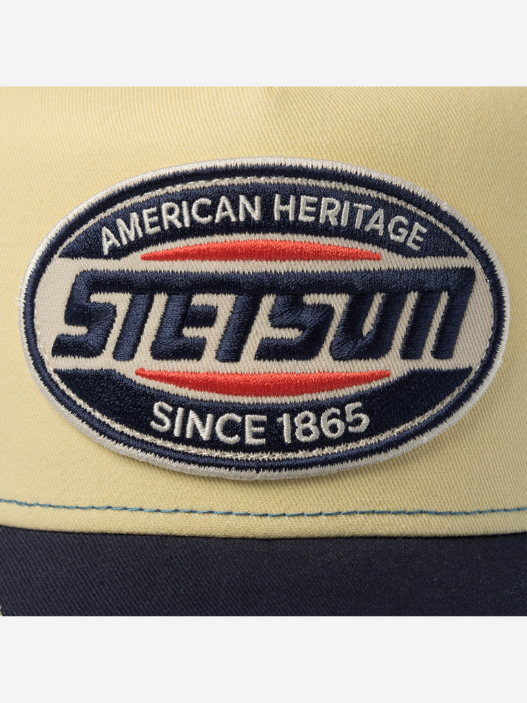 Бейсболка с сеточкой STETSON 7741105K TRUCKER CAP HIGH SPEED (желтый)