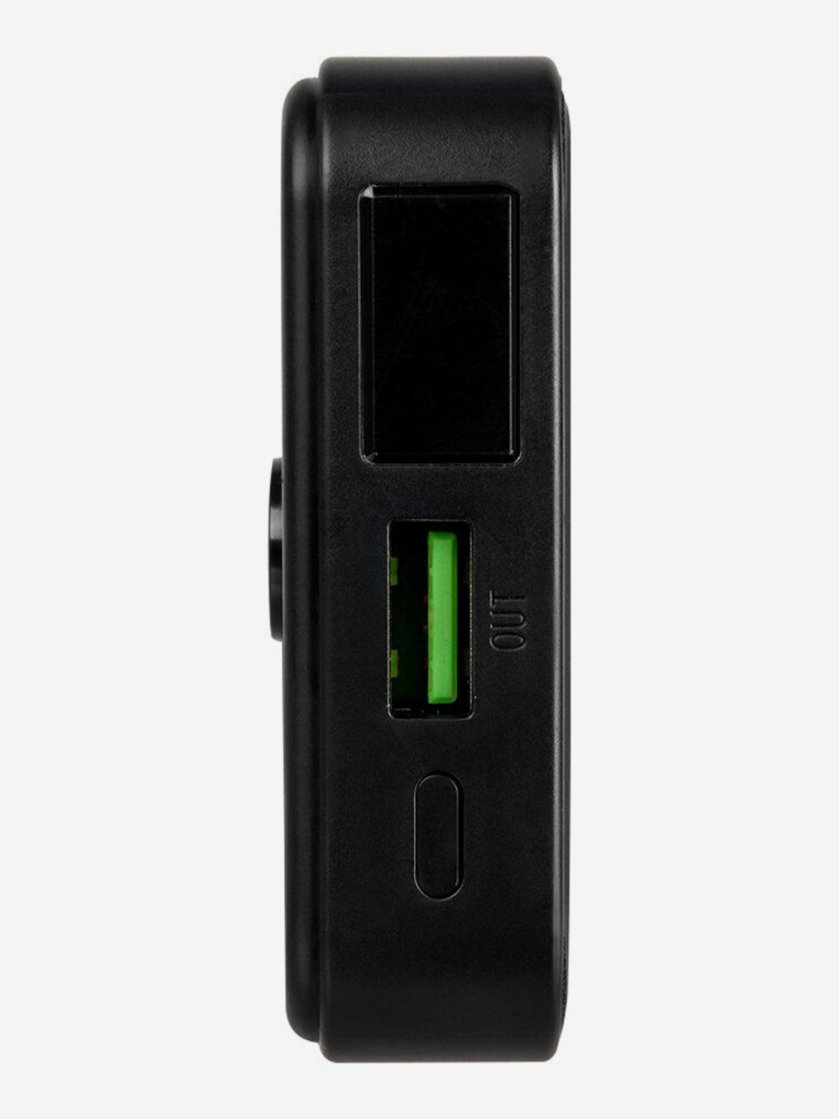 Повербанк с беспроводной зарядкой для телефона KEEPHONE Snap Stand / Быстрая зарядка аккумулятора: 10000 мАч, подставка — Чёрный