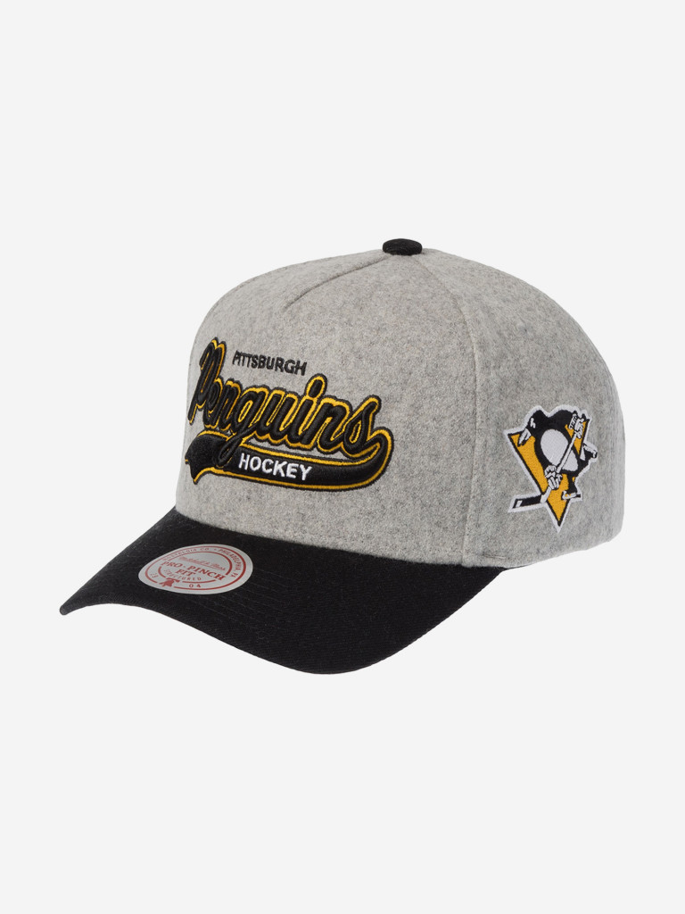 Бейсболка MITCHELL NESS HP14539-PPEGREY Pittsburgh Penguins NHL