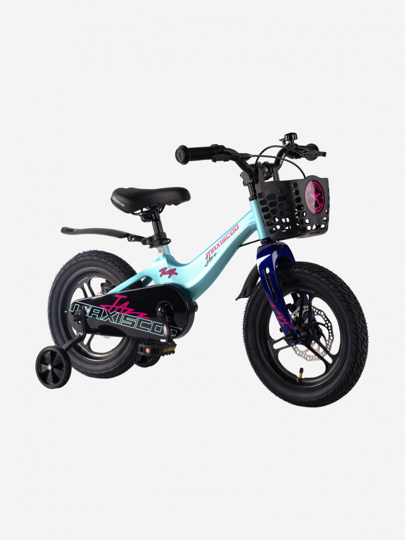 Велосипед для девочек Maxiscoo Jazz Pro 14 Голубой