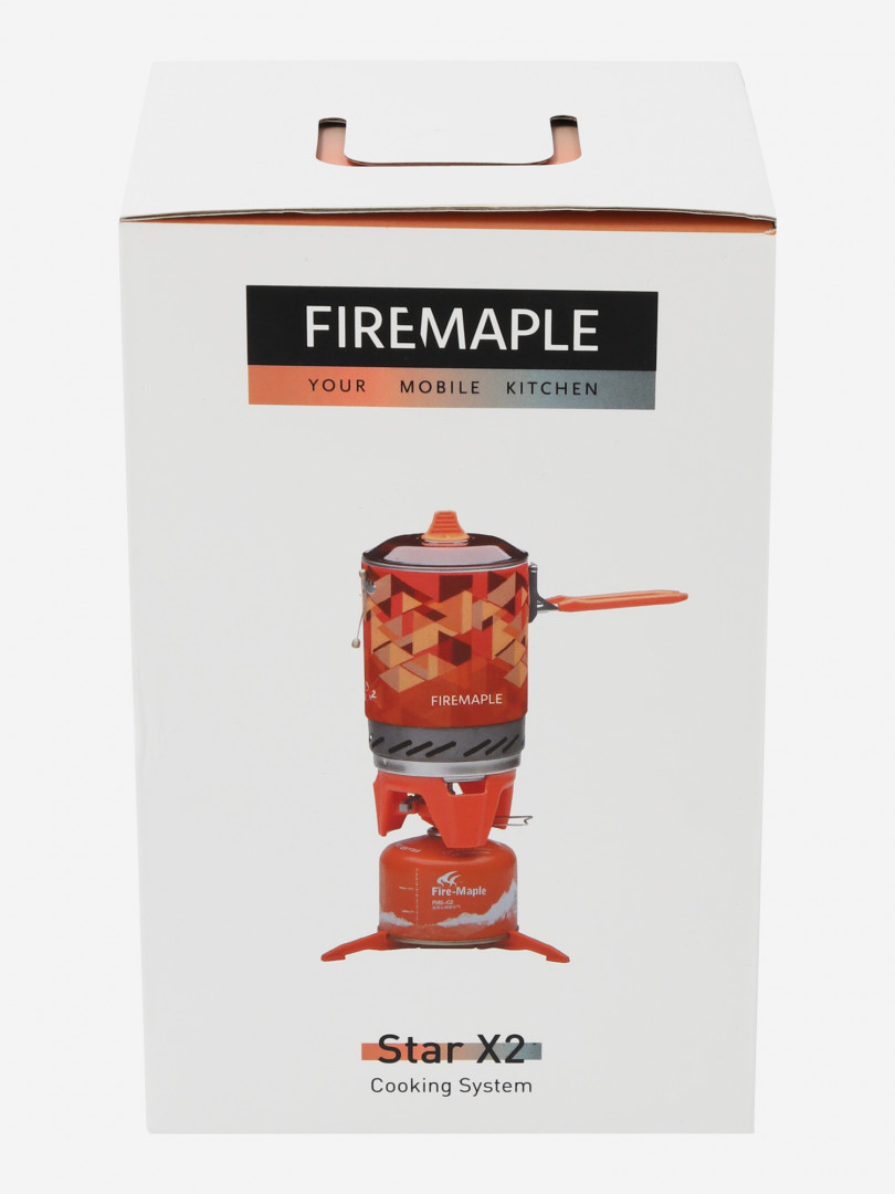 фото Система приготовления пищи 3-в-1 fire-maple, красный