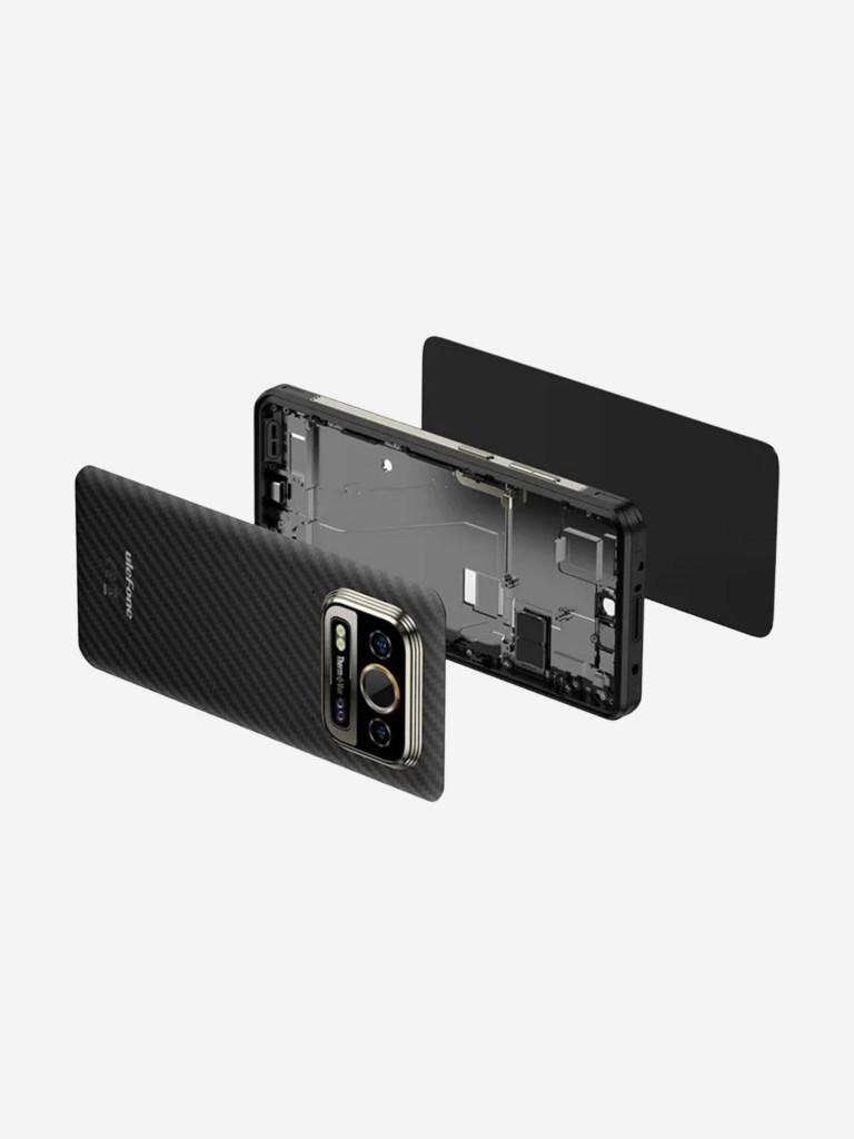 Смартфон Ulefone Armor 25T 8+256GB Frost Black, 6.78”, FHD+, 120Hz, MTK G99, And14, 50+64, 32, ThermoVue, 6500mAh