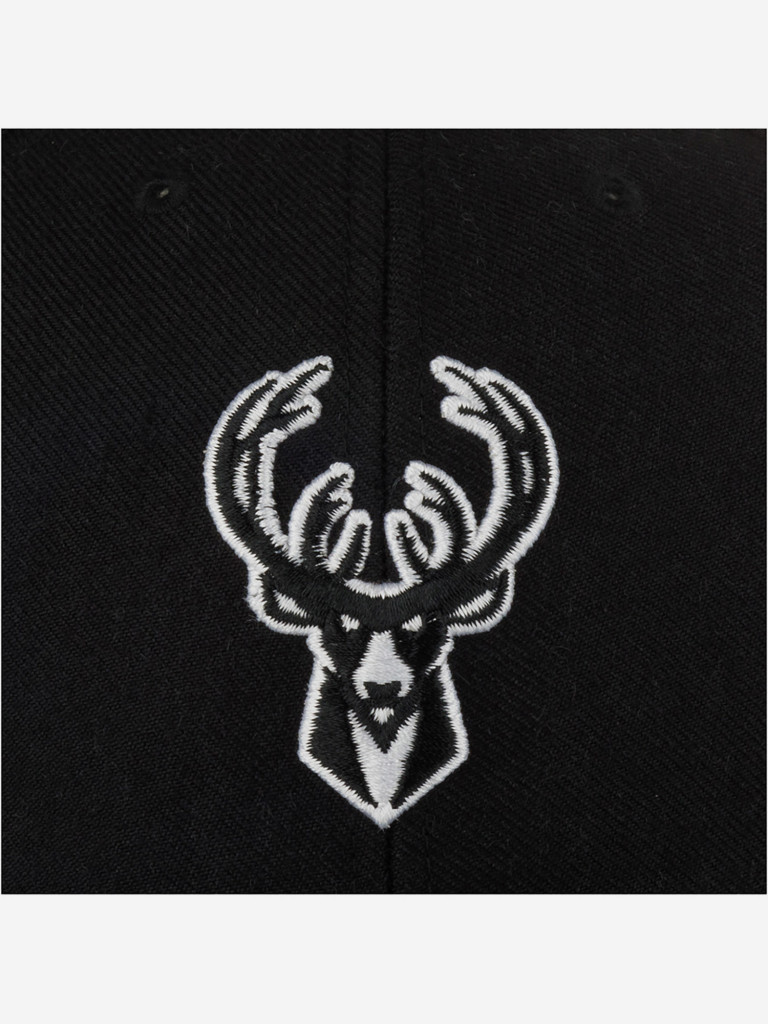 Бейсболка 47 BRAND K-MVP13WBV-BKD Milwaukee Bucks NBA (черный)