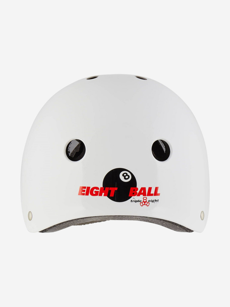 Шлем защитный Eight Ball White (14+) - белый
