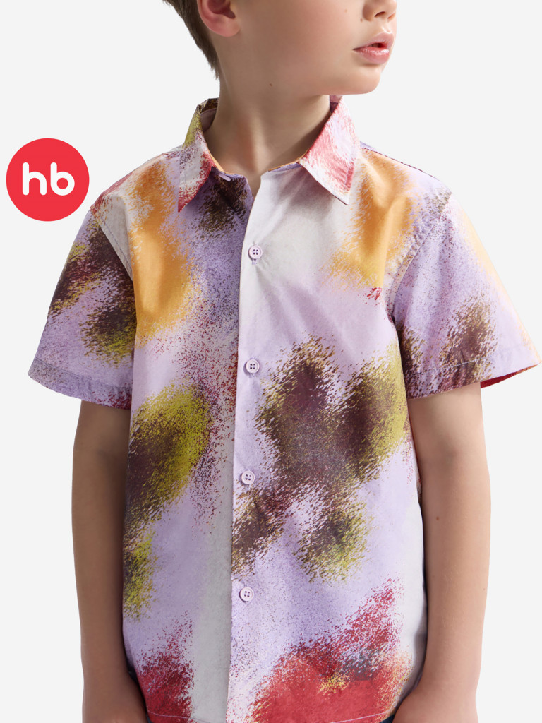 Рубашка для мальчиков HAPPY BABY