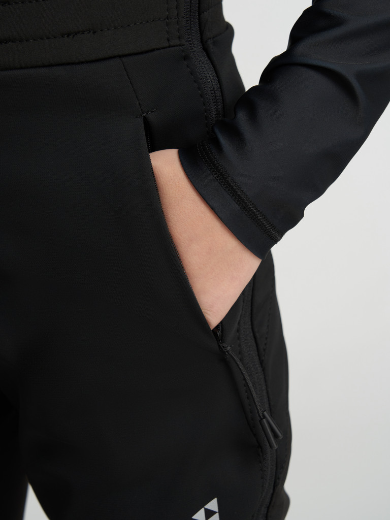 Брюки для беговых лыж для мальчиков Fischer Softshell Warm
