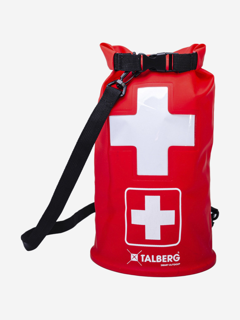Гермоаптечка FIRST AID BASIC, красный