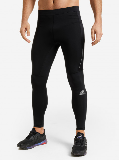 Тайтсы мужские adidas Own the Run арт. H58595 черный цвет — купить за ...