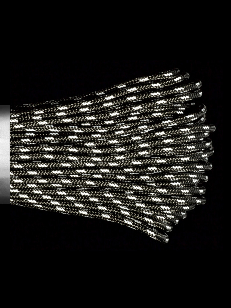 Паракорд 275 (мини) CORD nylon 30м RUS световозвращающий (graphite)