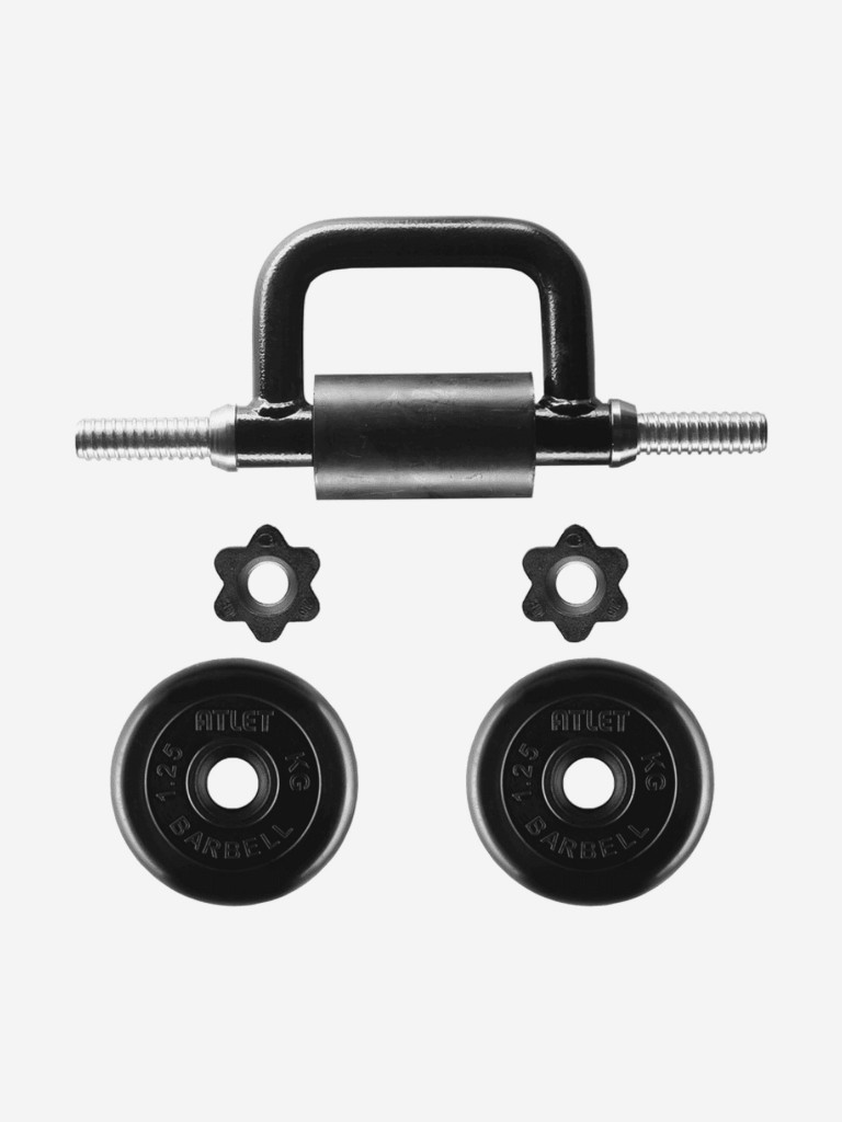 Гиря разборная BARBELL ATLET 6.5 кг Черная