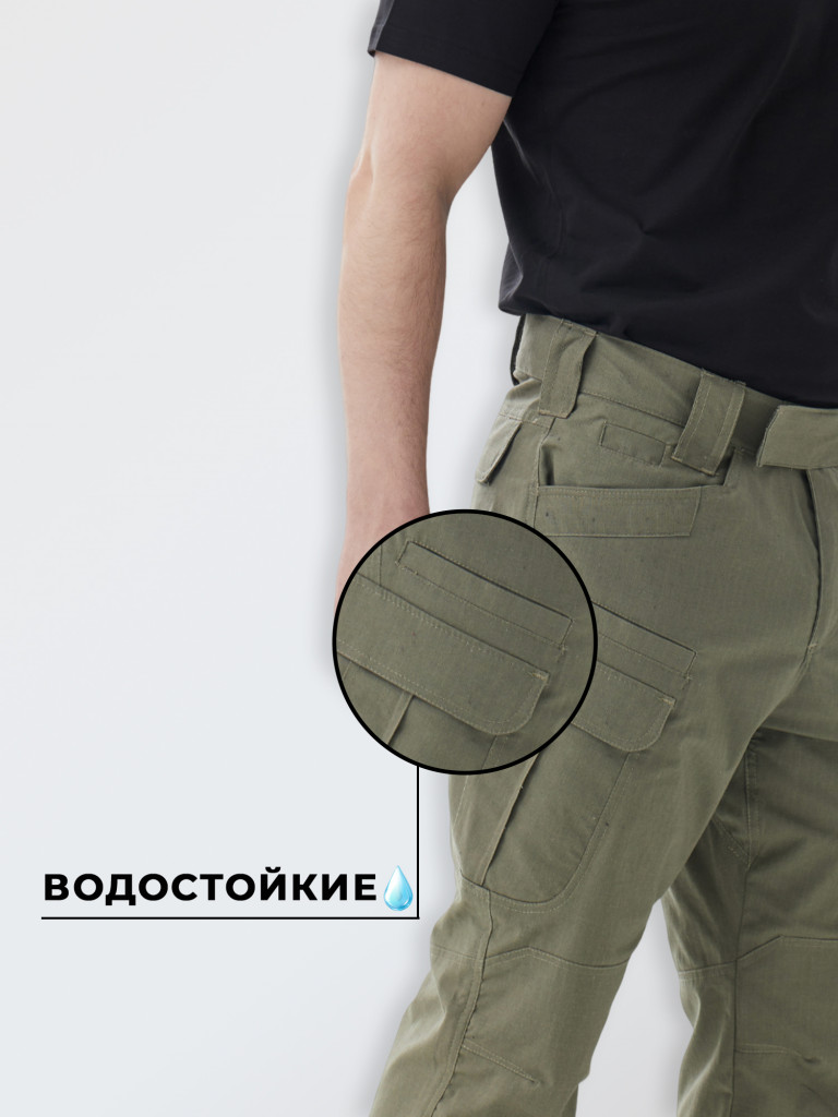 Брюки для рыбалки и охоты Black Rams ТР-0010 Хаки