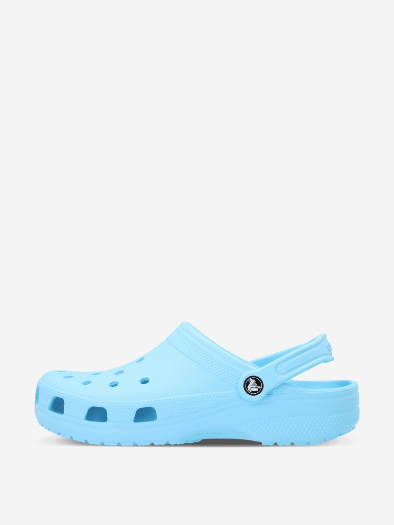 фото Сабо crocs classic, голубой