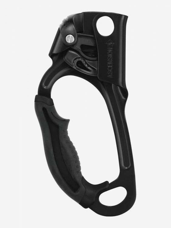 Зажим альпинистский под левую руку Petzl ASCENSION, черный