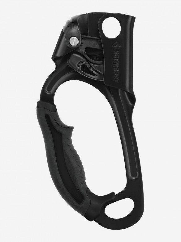 Зажим альпинистский под левую руку Petzl ASCENSION, черный