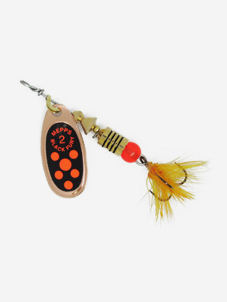 Блесна Mepps BLACK FURY ORANGE MCH CU №2