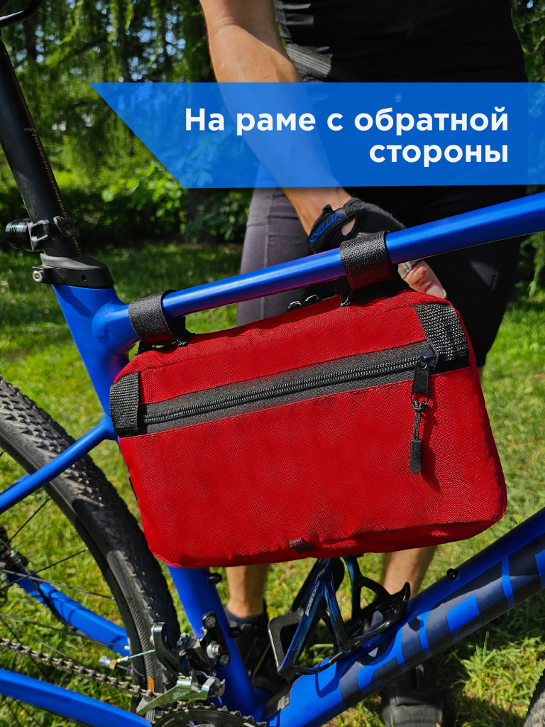 Велосумка на руль спортивная с ремнем для пояса VITOKIN