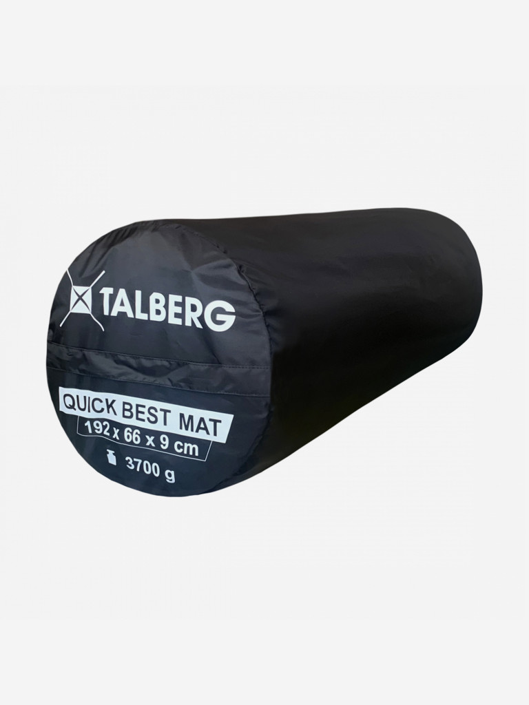 Самонадувающиеся коврик QUICK BEST MAT, серо-синий,192х66х9 см