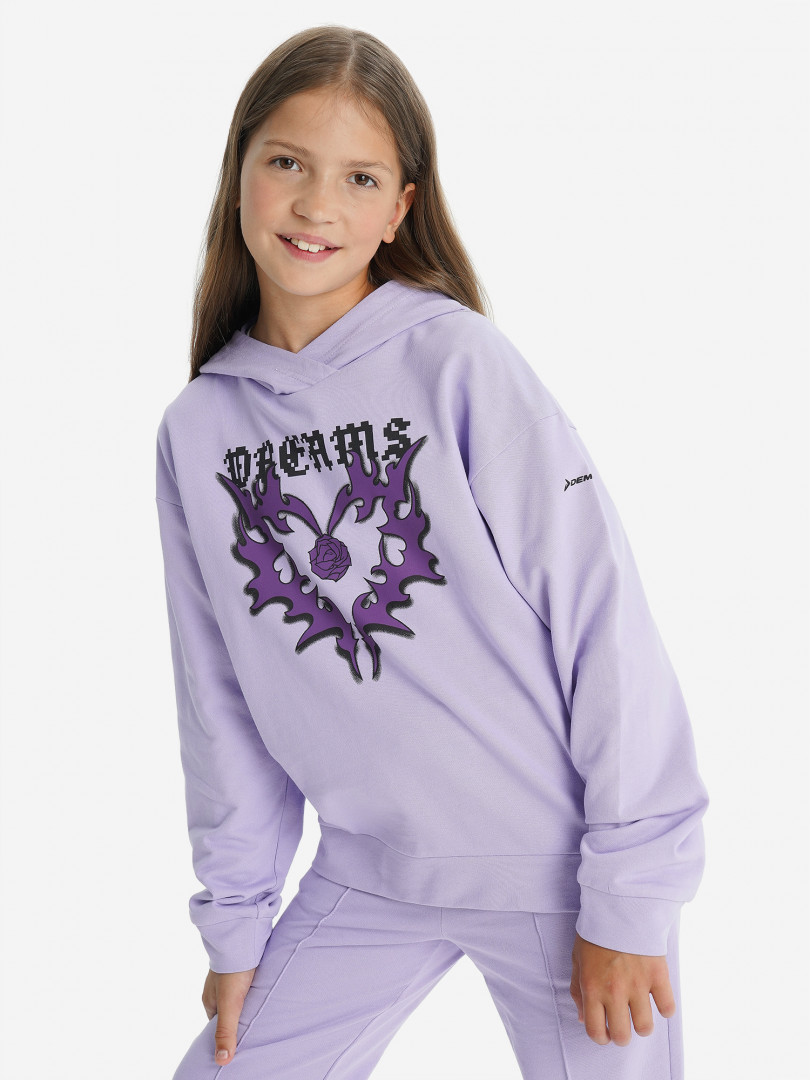 Худи для девочек Demix Фиолетовый 1439₽