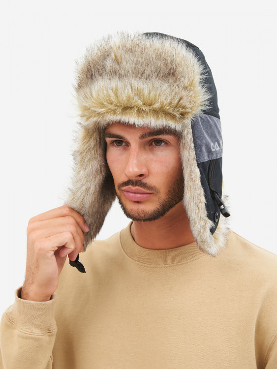 Шапка-ушанка мужская зимняя меховая Huntsman Канада