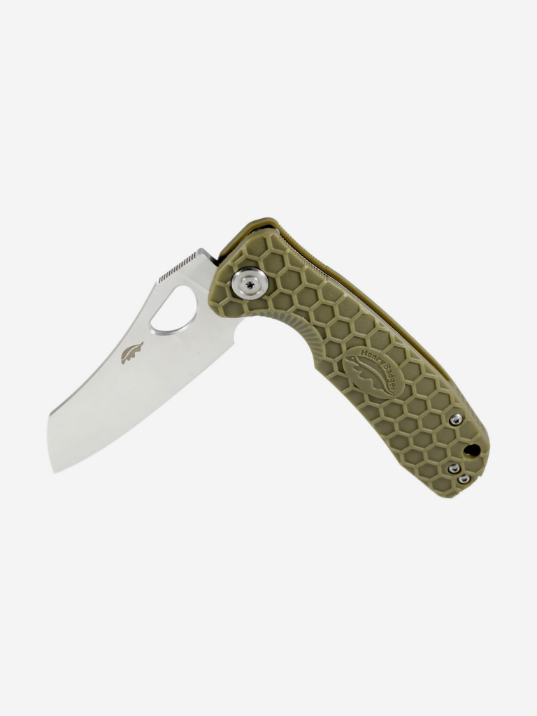 Honey Badger Wharncleaver D2 M с зелёной рукоятью