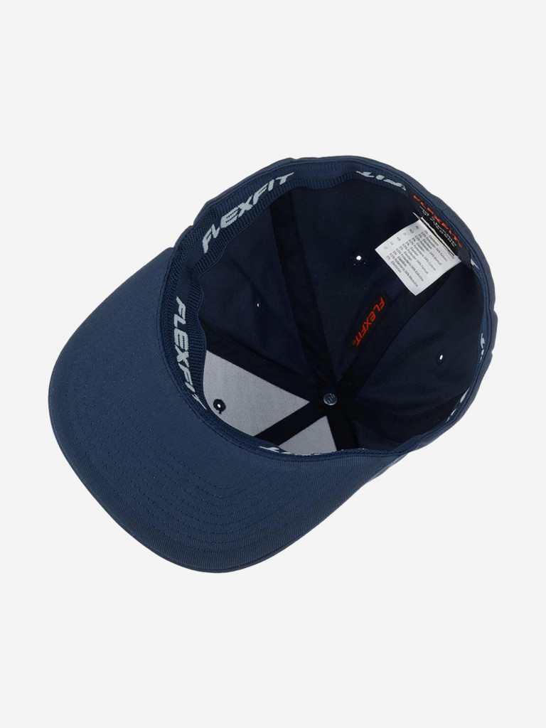 Бейсболка с прямым козырьком FLEXFIT 6277FV (синий)