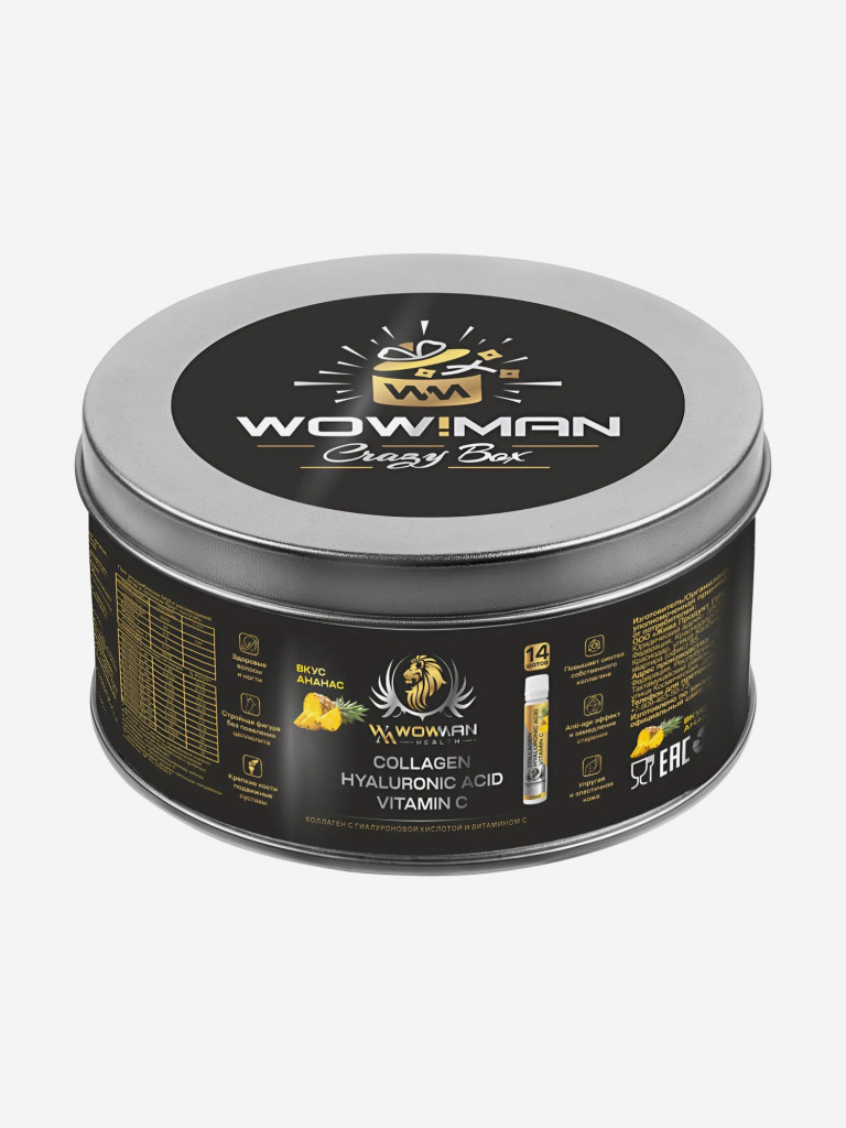 Коллаген жидкий WowMan WMLIQUIDCOLLAGEN, 14 шотов