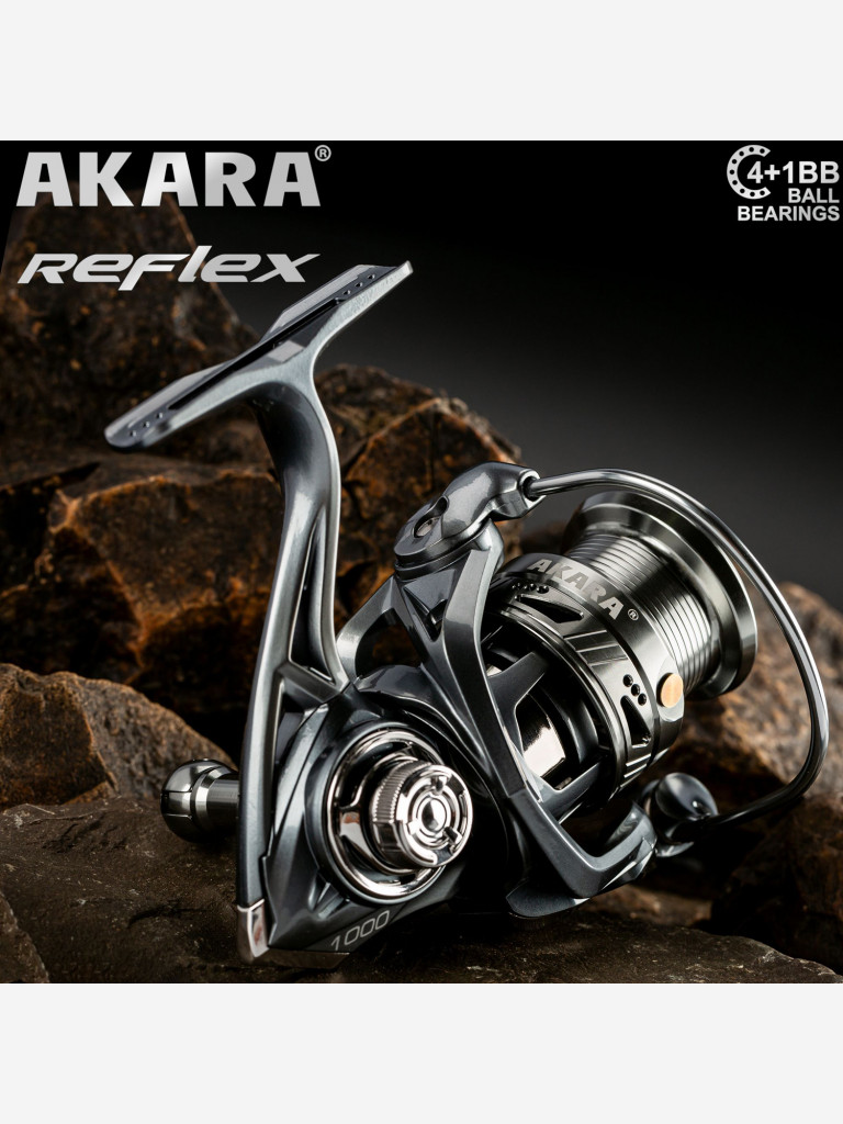 Катушка безынерционная Akara Reflex 3000 4+1bb