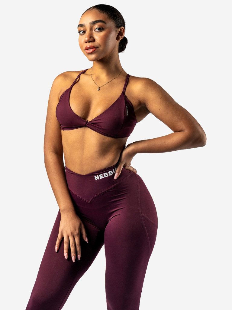 Топ спортивный женский Medium-Support Sports Bra TWIST-KNOT 423