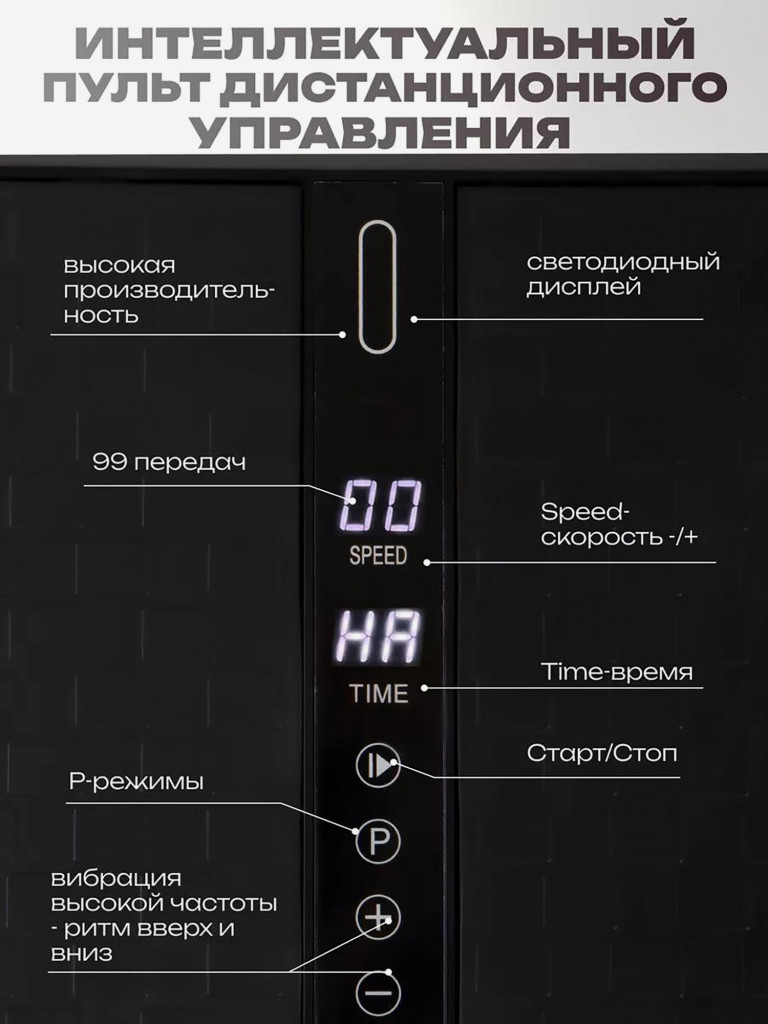 Виброплатформа для похудения Fitnesslive модель 104 цвет черный
