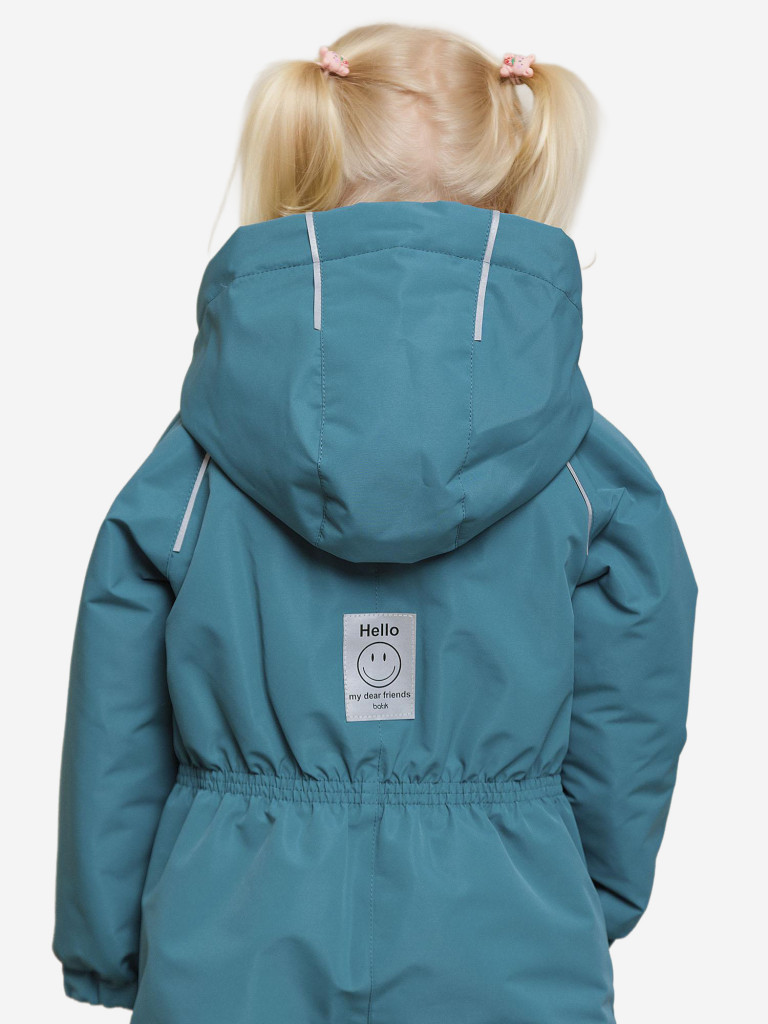 Комбинезон демисезонный для девочки batik Крис туманная бирюза