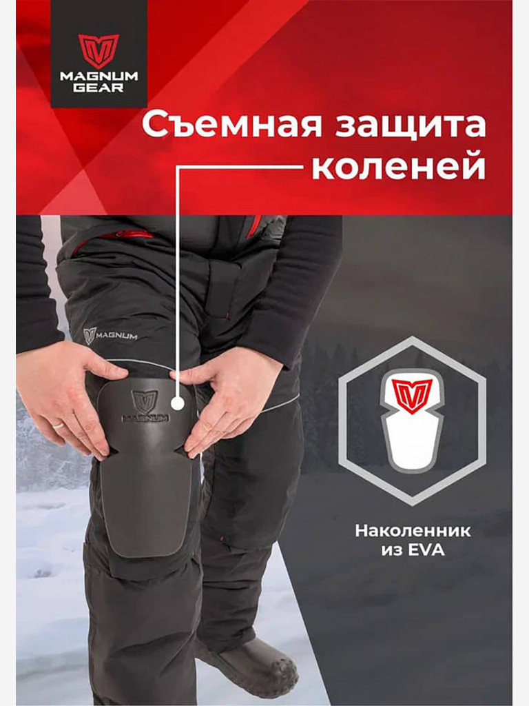 Костюм мужской MAGNUM GEAR ICEBERG PRO -25° С синий/черный