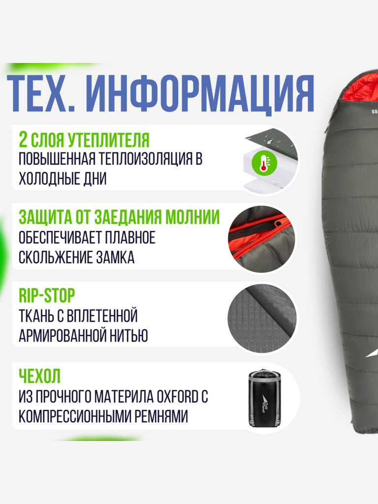 Спальный мешок Trek Planet Suomi R