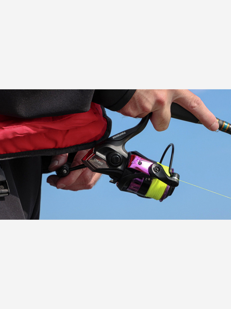 Катушка безынерционная Волжанка Спин Мастер 3015 катушка б/ин (5+1 подш) 0.20мм/150м