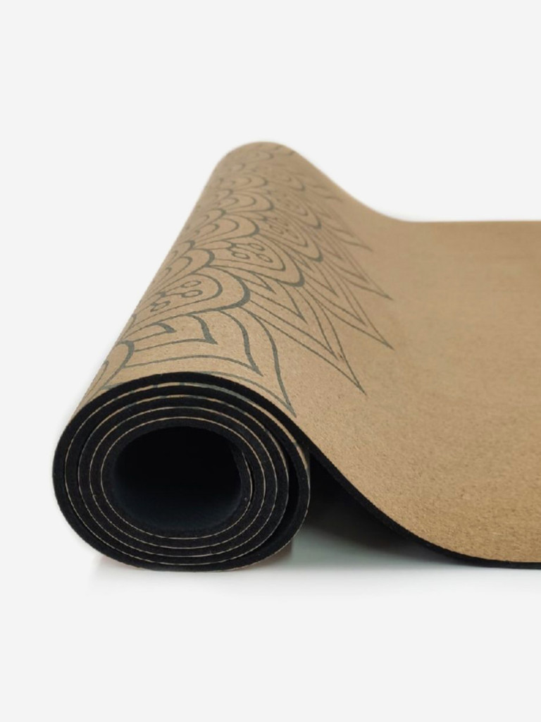Коврик RamaYoga для йоги Zodiac Collection Cork 1.8 Овен, 25417