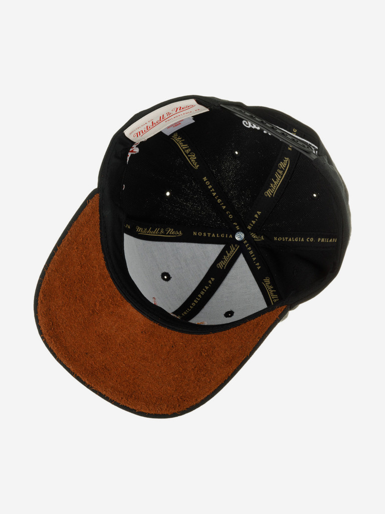 Бейсболка MITCHELL NESS HHSS6278-MBUYYPPPBLCK Milwaukee Bucks NBA (черный)