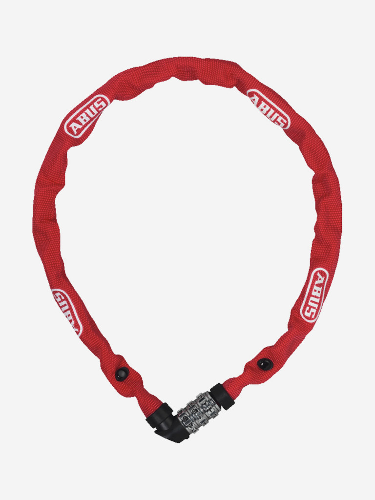 Замок вело ABUS 1200/60 Web красный Тип: цепь с кодом Длина: 60см Уровень защиты: 2/15