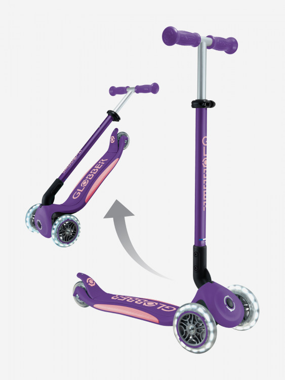 Самокат Globber PRIMO FOLDABLE PLUS LIGHTS V2