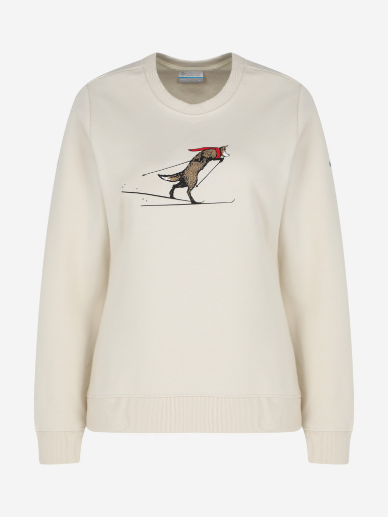 Свитшот женский Columbia Hart Mountain II Graphic Crew
