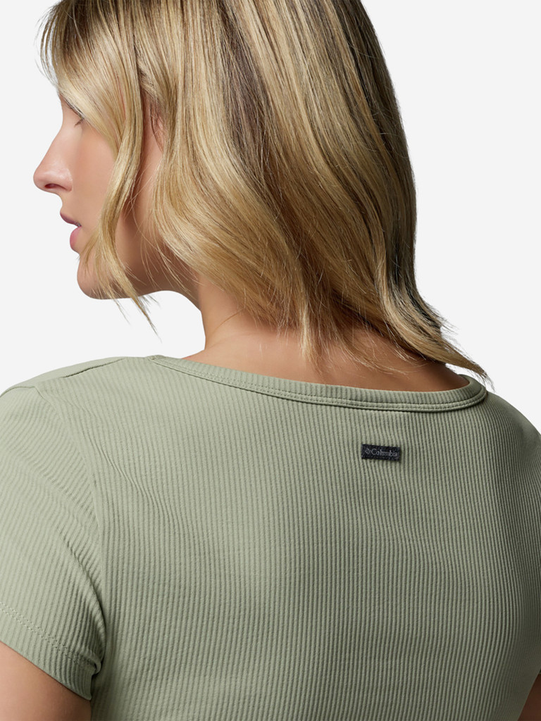 Футболка женская Columbia Pinetown Canyon Rib SS Tee