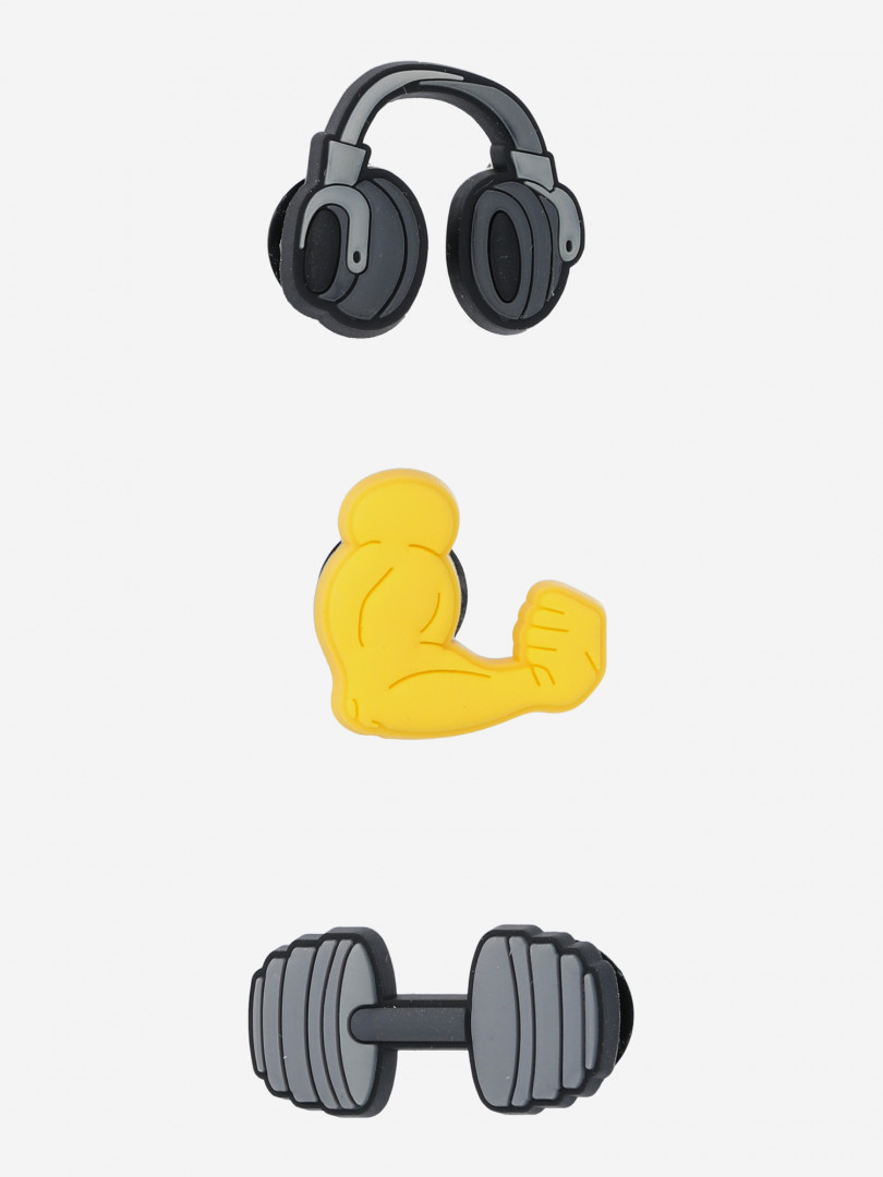 

Украшение для обуви Crocs Jibbitz Workout, Мультицвет