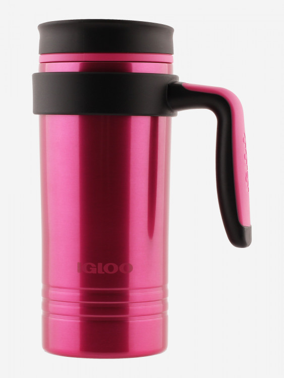 Термокружка IGLOO Isabel 473 мл, с ручкой, розовая